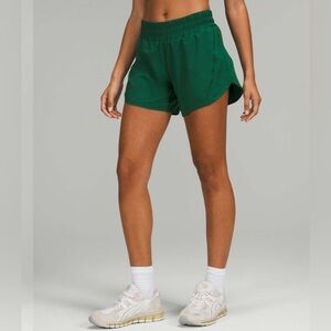 Lululemon Track That Mid-Rise Lined Short 5"
Everglade Green
